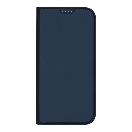 Etui Dux Ducis Skin Pro na iPhone 16 Pro z klapką i miejscem na kartę - niebieskie