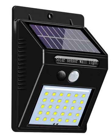 Halogen solarny ścienny lampa solarna led sensor