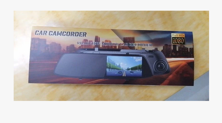 Wideorejestrator Kamera na Lusterko wsteczne 5" DVR z Full HD