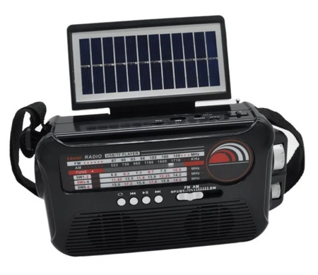 Radio solarne odtwarzacz Bluetooth reflektor LED MK-192