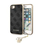 Etui Guess 4G Charms Collection na iPhone 7 / 8 / SE 2020 / SE 2022 - szare
