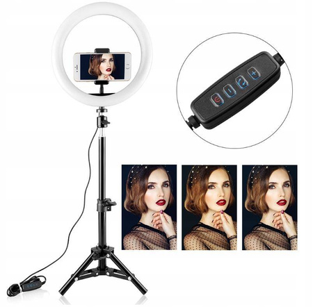 Ring Lampa pierścieniowa LED na tablet wizaż wideo