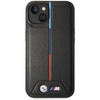 Etui BMW M Quilted Tricolor na iPhone 15 / 14 / 13 - czarne