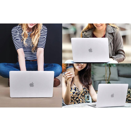 Etui Tech-Protect SmartShell na MacBook Air 15" M2 / M3 / 2023-2024 - matowe