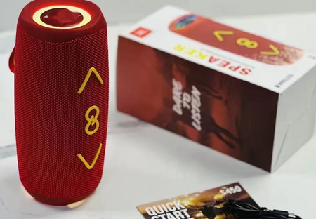 S450 Bezprzewodowy głośnik Bluetooth  z efektem kolorowego oświetlenia, subwooferem i wysoką częstotliwością