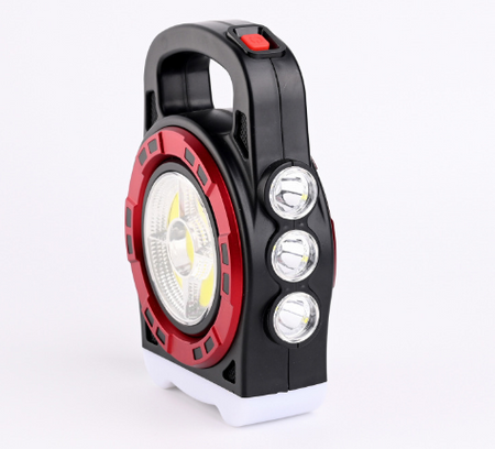 Latarka solarna, reflektor 20W - wbudowany akumulator HB-6678C