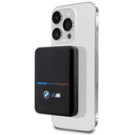 Powerbank indukcyjny BMW M Collection MagSafe 5W 3000mAh + kabel - czarny