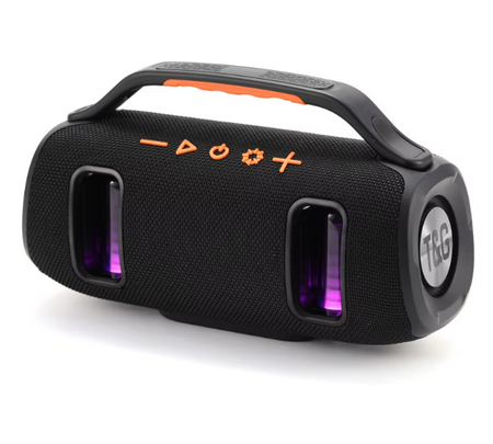 Przenośny głośnik Bluetooth 15W TG694 z podświetleniem LED RGB i uchwytem