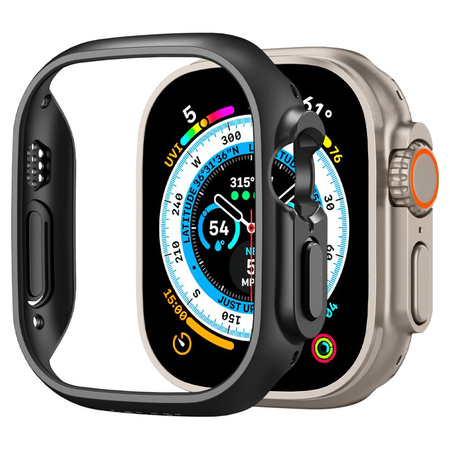 Etui Spigen Thin Fit na Apple Watch Ultra (49 mm) - czarne