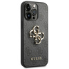 Etui Guess 4G Big Metal Logo na iPhone 14 Pro - szare