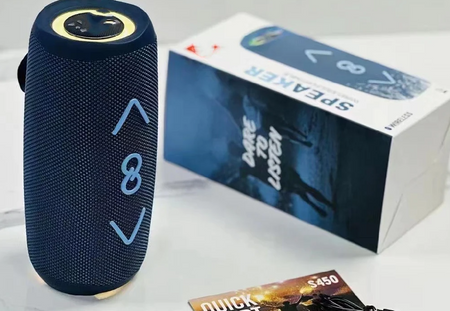 S450 Bezprzewodowy głośnik Bluetooth  z efektem kolorowego oświetlenia, subwooferem i wysoką częstotliwością