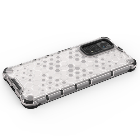 Honeycomb etui pancerny pokrowiec z żelową ramką Xiaomi Redmi Note 11S / Note 11 czarny