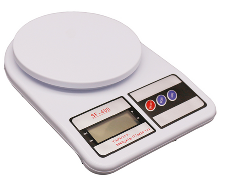 PŁASKA WAGA KUCHENNA ELEKTRONICZNA LCD DO 10 KG