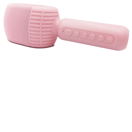 Mikrofon KARAOKE Głośnik Bluetooth FM AUX modulator głosu