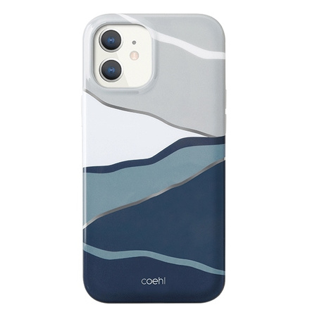 Etui UNIQ Coehl Ciel na iPhone 12 mini - niebieskie