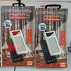 Powerbank 10000 mAh  latarka LED 4 x kabel USB microUSB USB-C Lightning