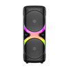 Przenośny głośnik Bluetooth Baoend 6,5" 30W z LED i mikrofonem Karaoke
