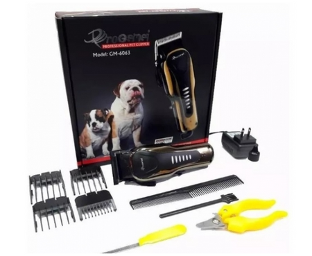 MASZYNKA DO STRZYŻENIA PSÓW I KOTÓW+ trymer ProGemei