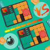 UKŁADANKA PUZZLE TETRIS GRA INTERAKTYWNA KONSOLA PRZESUWANIE NA BATERIE