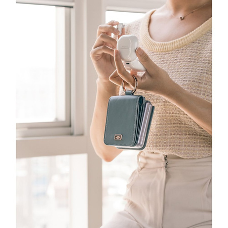 Etui Ringke Signature Card Pocket na Samsung Galaxy Z Flip 4 - niebieski