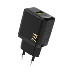 Ładowarka Dudao A23 2.4A USB-A - czarna