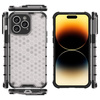Honeycomb etui iPhone 14 Pro pancerny hybrydowy pokrowiec niebieskie