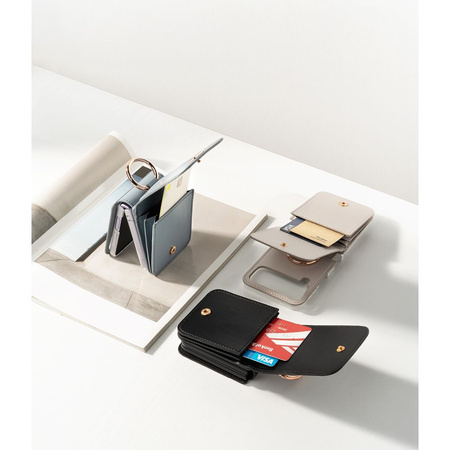 Etui Ringke Signature Card Pocket na Samsung Galaxy Z Flip 4 - niebieski