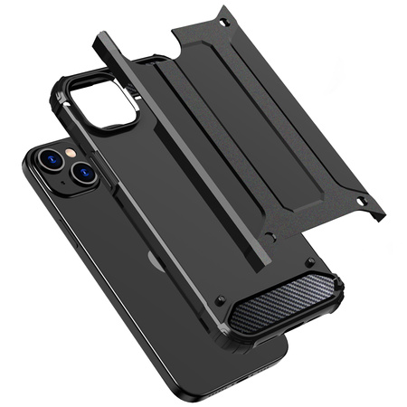 Pancerne etui do iPhone 15 Plus Hybrid Armor - czarne