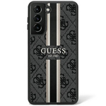 Etui Guess 4G Printed Stripes na Samsung Galaxy S23 - czarne