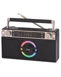 Radio przenośne CMiK MK-179BT z BT, USB/TF, FM/AM/SW, LED RGB