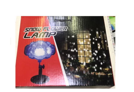 M2/ Zewnętrzny projektor laserowy Snow Flower Lamp