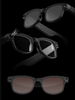 Inteligentne okulary AI z kamerą i ChatGPT, Bluetooth 5.0, 3 soczewki, 32 GB pamięci AIMB-G1