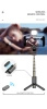 Q10s Bezprzewodowy statyw do Selfie składany Monopod kompatybilny dla kamera akcji równowagi smartfona