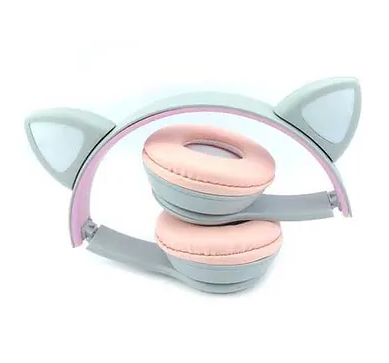 MZ47  Słuchawki bezprzewodowe Light Cat z oświetleniem LED