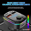 Transmiter Bluetooth FM Samochodowy Uniwersalny RGB