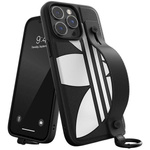 Etui Adidas OR Hand Strap Case na iPhone 14 Pro Max - czarno-białe