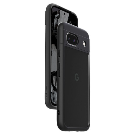 Etui Spigen Ultra Hybrid na Google Pixel 8A - czarny mat