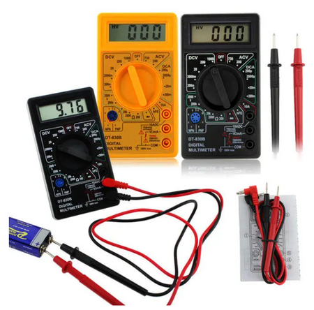 M4 DT-830B / Cyfrowy Multimetr Elektryczny Woltomierz Amperomierz Omomierz 