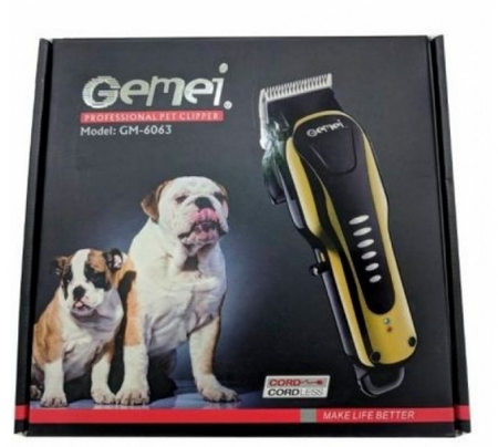 MASZYNKA DO STRZYŻENIA PSÓW I KOTÓW+ trymer ProGemei