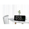 Zegar ścienny LED data czas temperatura 36x15cm funkcja alarmu