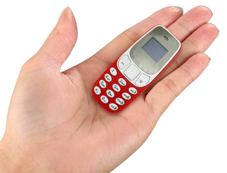 Mini telefon komórkowy BM10 Dual SIM Bluetooth - Podsłuch, zmiana głosu.