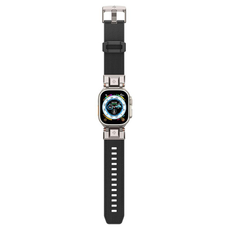 Pasek Spigen Durapro Armor na Apple Watch 4/5/6/7/8/9/SE/ Ultra (42/44/45/49 mm) - czarne