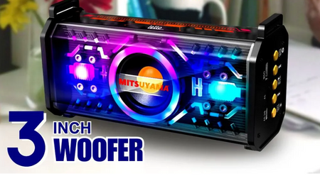 Głośnik Bluetooth EC-2310BT 10W, USB, SD, FM, Mocny Ba