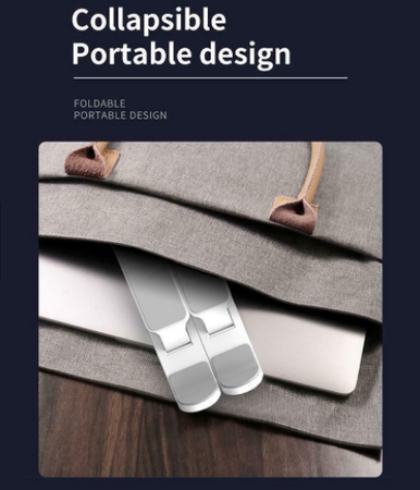 Składana podstawka na laptopa Regulowany stojak na stojaka tablet Przenośnego notebooka 