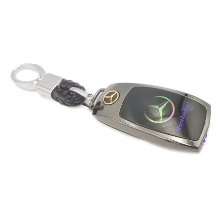 ZAPALNICZKA PLAZMOWA MERCEDES RGB BRELOK DO KLUCZY