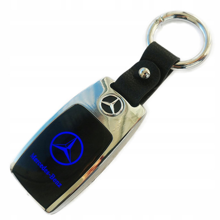 Elegancki brelok MERCEDES zapalniczka żarowa LED