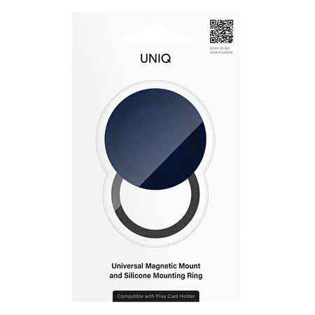 Baza magnetyczna do montażu portfela UNIQ Flixa Magnetic Base - granatowa