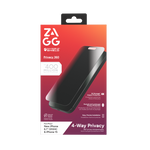 Szkło prywatyzujące ZAGG InvisibleShield Glass Elite Privacy 360 na iPhone 15 / 16