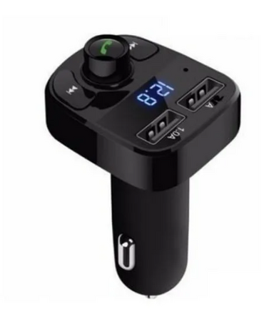 Zestaw głośnomówiący Bluetooth X8 Bezprzewodowy transmiter samochodowy