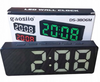 Elektroniczny Zegar Biurkowy LED DS-3806M - Duży Wyświetlacz, Temperatura, Data, Budzik, Ładowanie USB